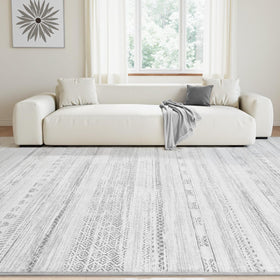 tchdio grey machine washable rug offers easy cleaning and quick refresh