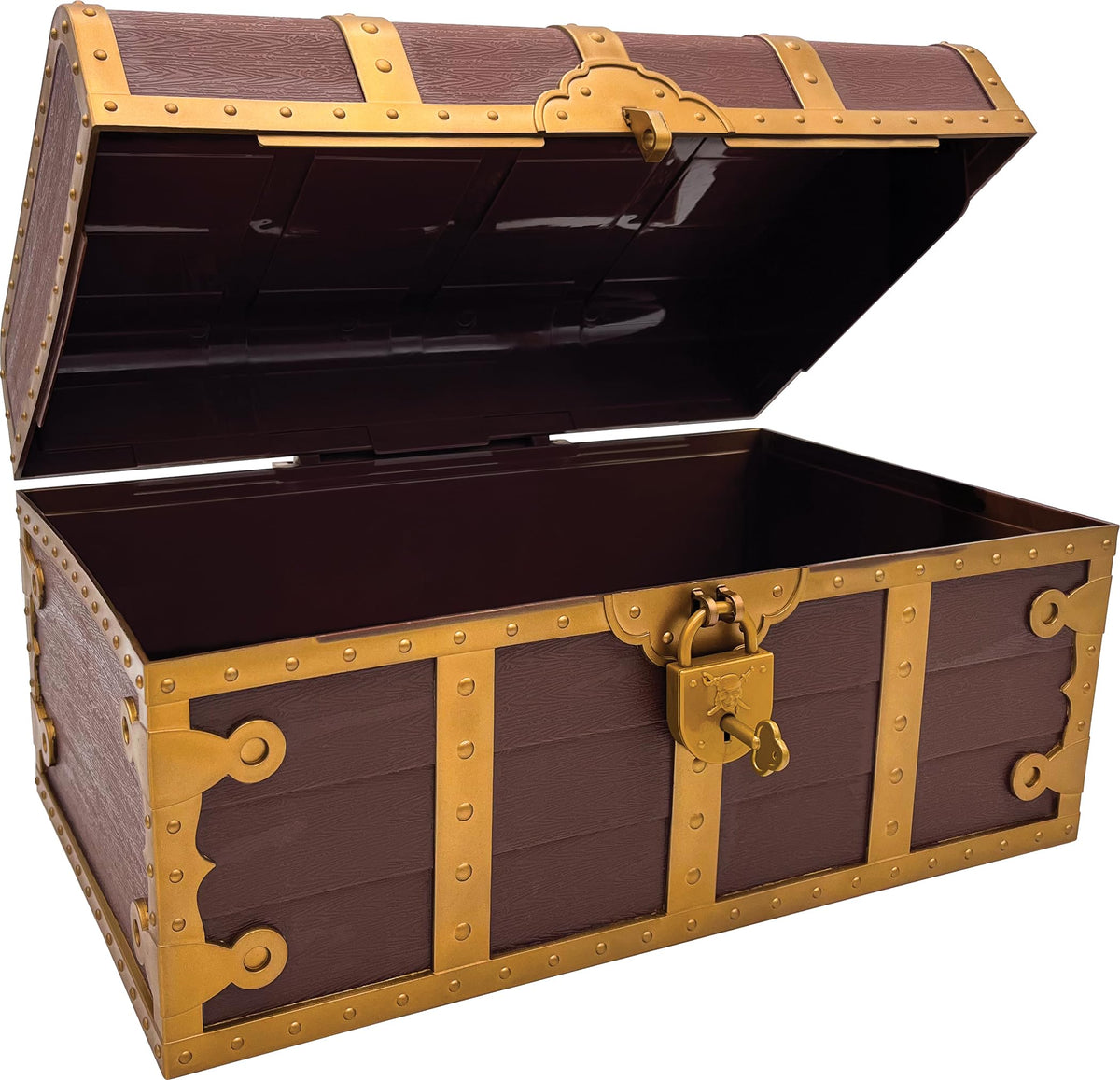 Teacher Created Resources treasure chest front view highlights durable storage for prizes.