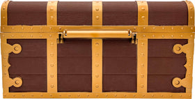 Teacher Created Resources treasure chest with lock and key for secure rewards.