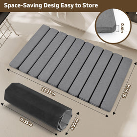 TDCokhe foldable storage design demonstrates easy roll-and-store convenience.