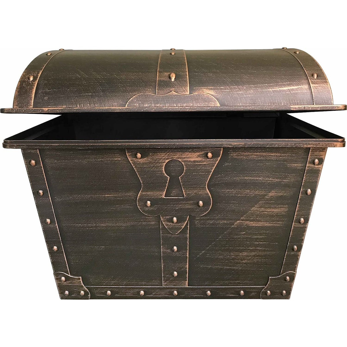 Teacher Created Resources bronze-textured chest close-up showcases durable design