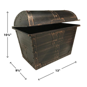 Teacher Created Resources treasure chest interior view, ideal for storing prizes and party favors