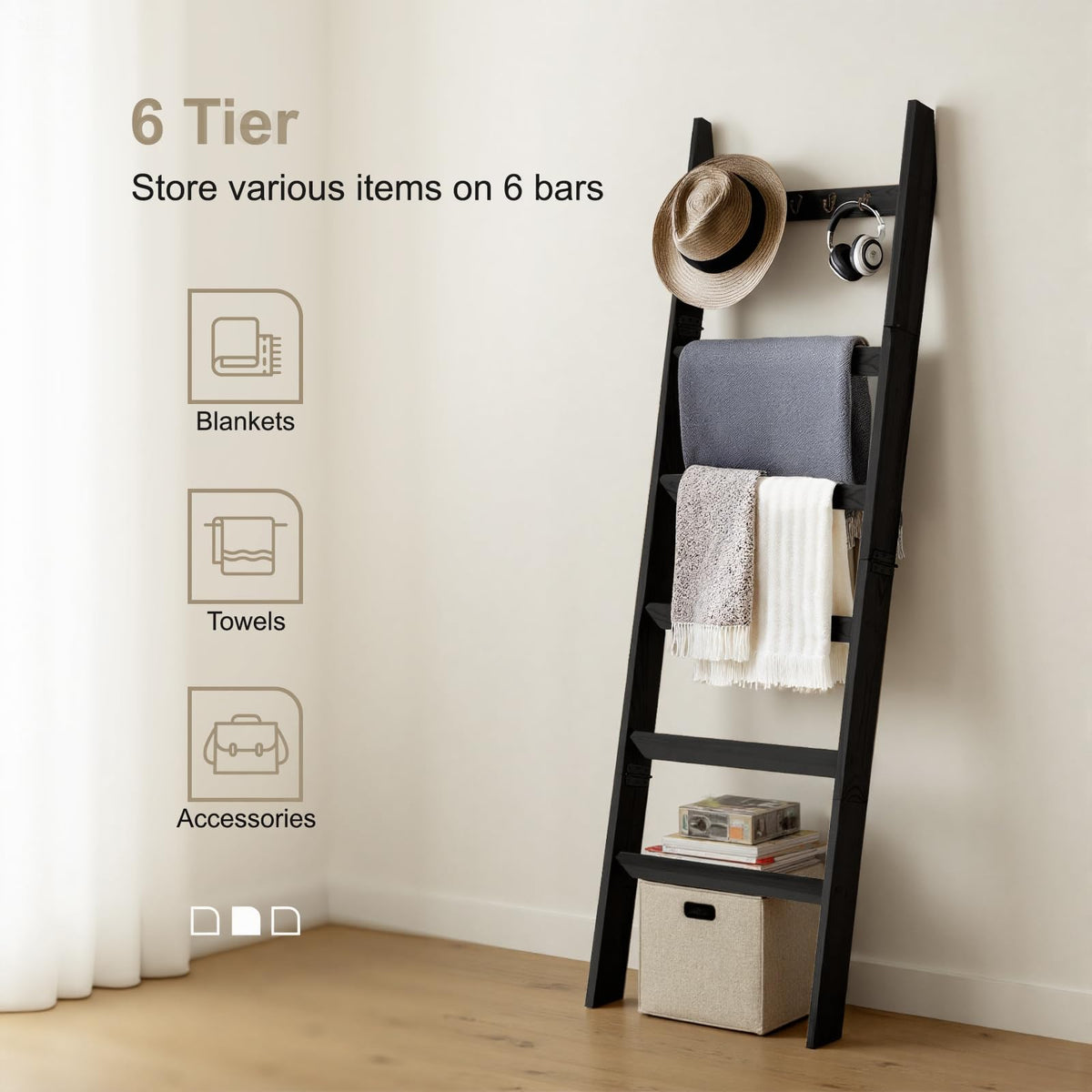 TEAKMAMA beveled-top-bottom design protects walls while maintaining a refined silhouette