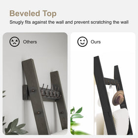 TEAKMAMA top-hook-rack offers convenient spots for keys and small decor