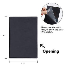 Tebik frame on cabinet door shows easy long-side opening for quick swaps.