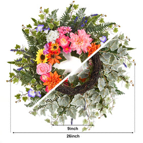 TechKen durable vine base provides rustic charm and lasting structure
