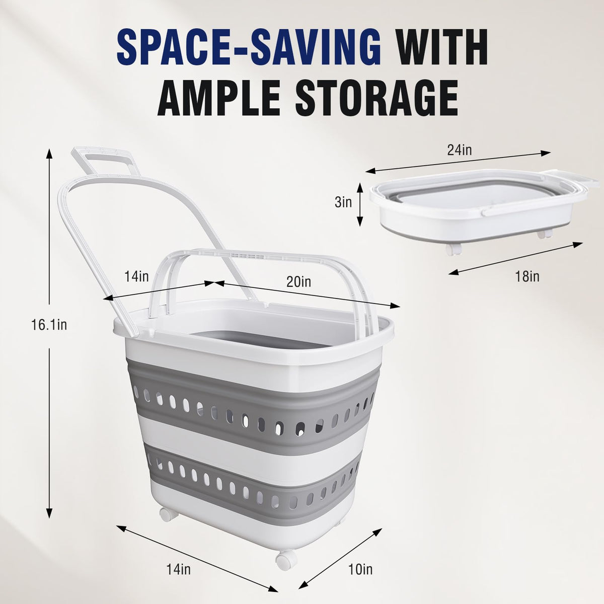 TechMILLY breathable plastic laundry hamper design preventing odors