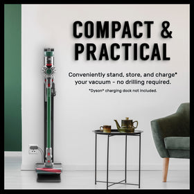 TechOrbits attachment hooks securely hold tools for easy reach during cleaning.