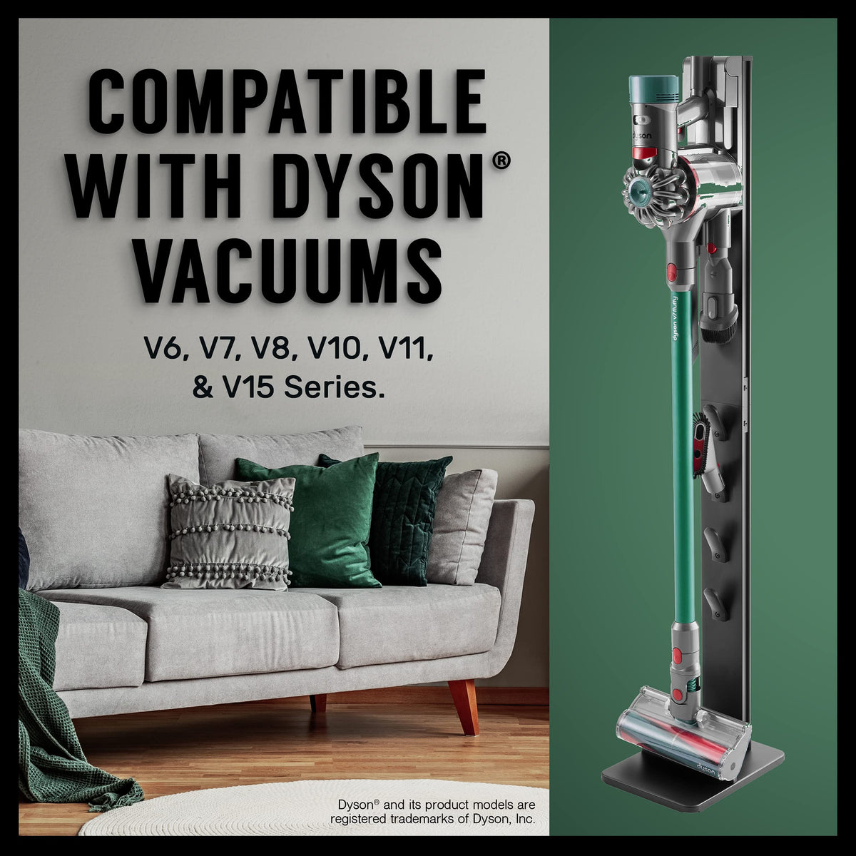 TechOrbits drill-free mounting enables simple setup without wall damage.