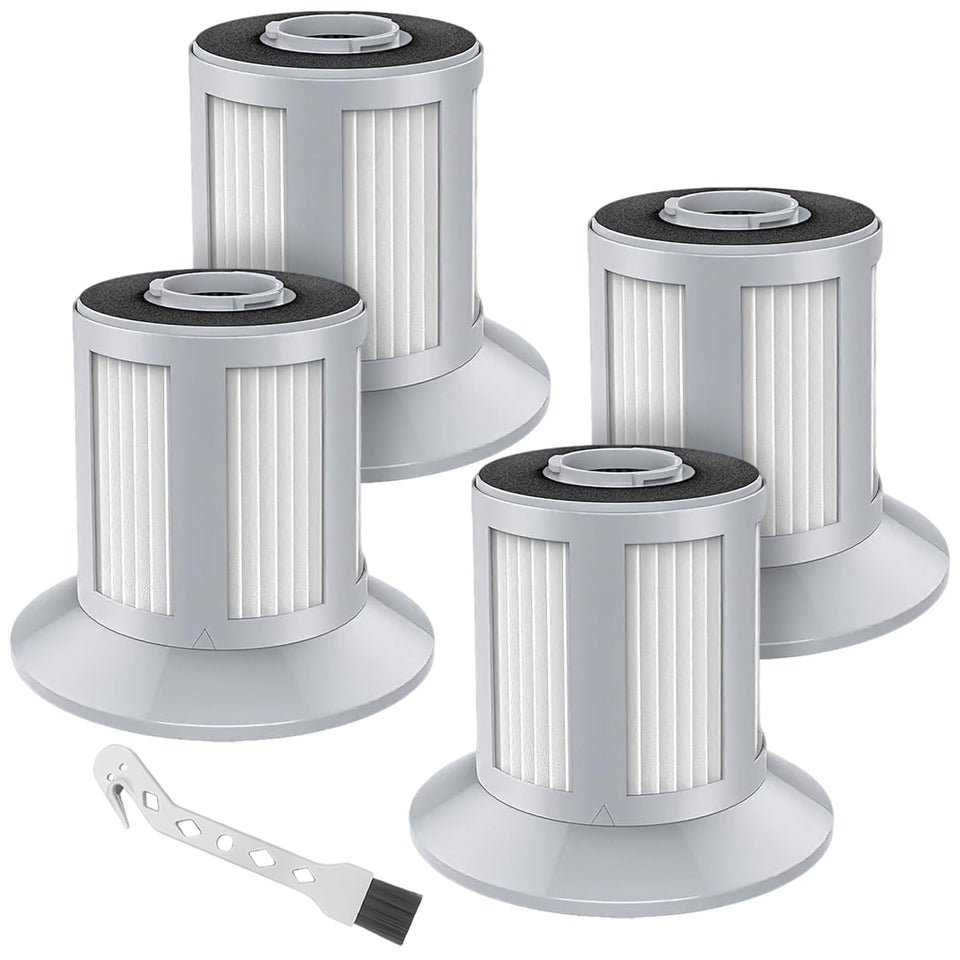 Techypro 4-pack 2156A replacement filter maintains strong suction during routine cleaning.