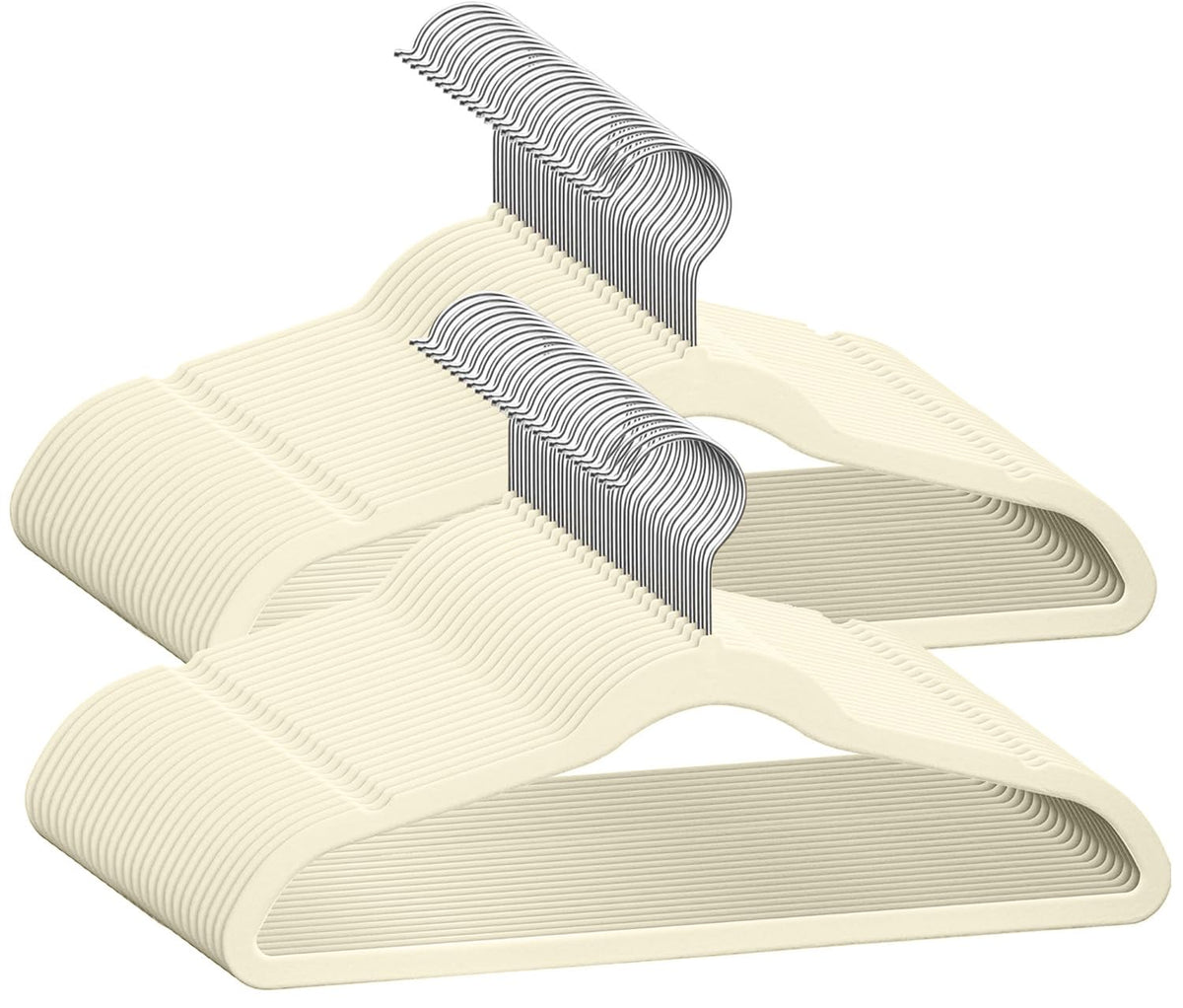 TechZoo velvet kid hangers with notched shoulders protect delicate clothing