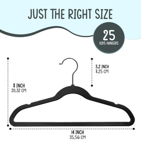 TechZoo velvet hanger with notched shoulders supports delicate fabrics without slipping.