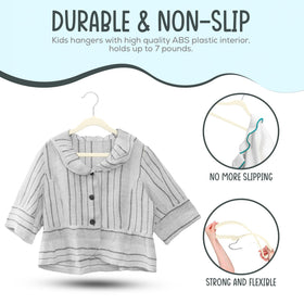 TechZoo strong ABS interior supports heavier kid garments without sag