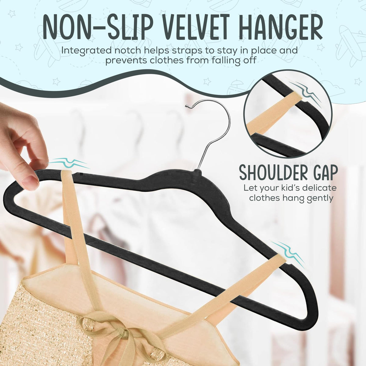 TechZoo velvet finish protects fabrics from snagging and lint.