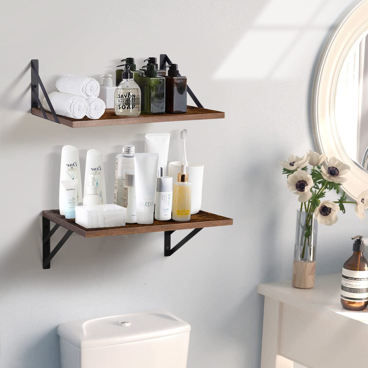 Tectocker-DOU heavy-duty shelf supports up to 40 lbs per unit