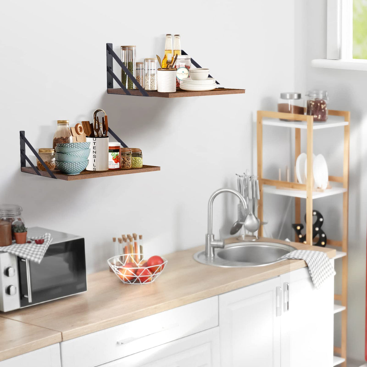 Tectocker-DOU iron brackets with decorative storage options