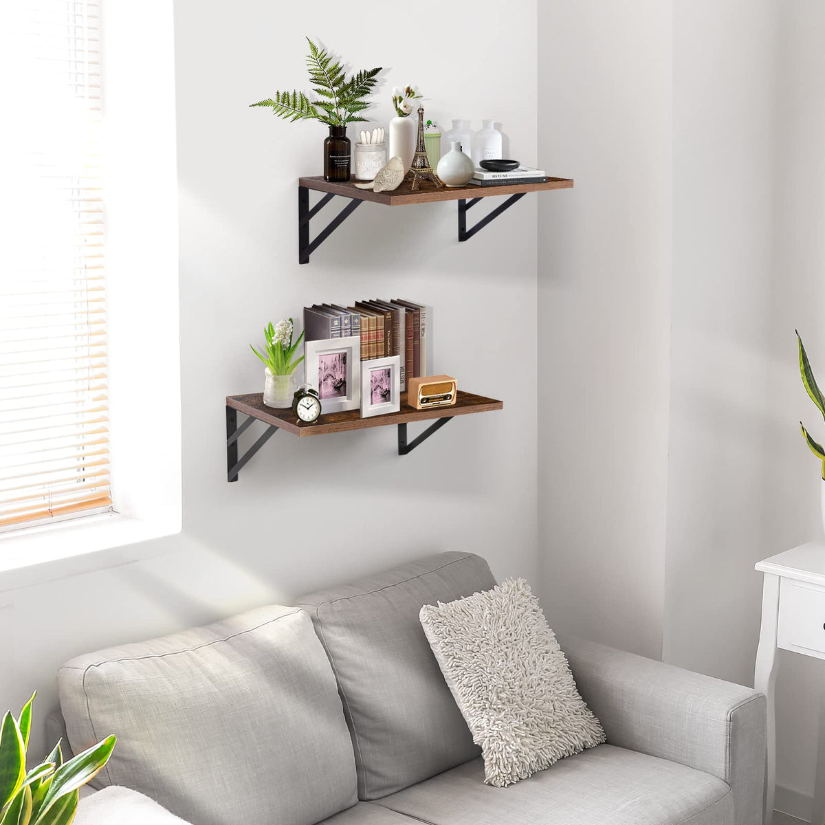 Tectocker-DOU hardware included for easy wall mounting on various walls