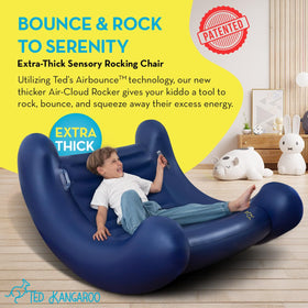 TED KANGAROO CloudBounce Ultra durable vinyl withstands daily play.
