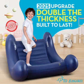 TED KANGAROO CloudBounce Ultra inflation setup enables quick home or classroom use.