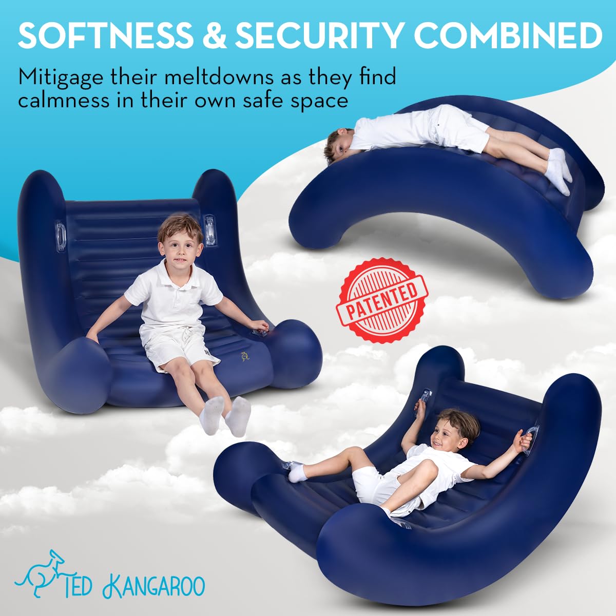 TED KANGAROO CloudBounce Ultra portable design supports versatile calm spaces.