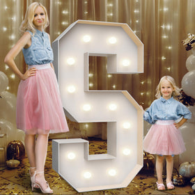 Teebloom 4ft marquee S glowing for birthdays and weddings