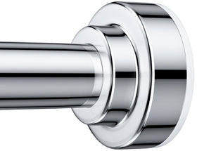 TEECK shower curtain rod adjustable 32-92 inch for flexible bathroom setups.