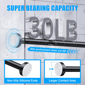 TEECK brushed stainless steel finish resists rust in humid bathrooms.