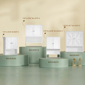 TEENFON moisture-resistant finish helps resist bathroom humidity