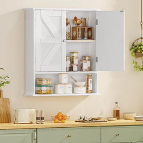 TEENFON sturdy MDF construction supports daily bathroom use