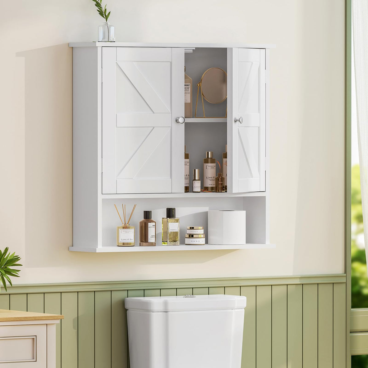 TEENFON top-surface area ideal for tall items or plants
