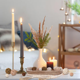 Teenyyou dining table decor setup for rustic boho styling.