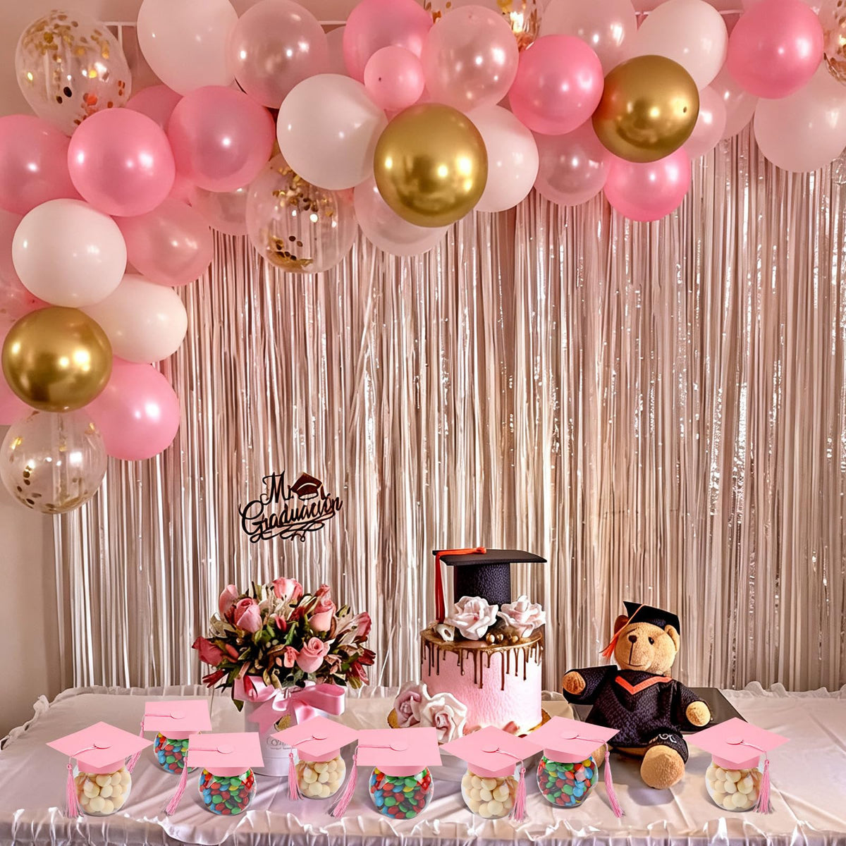 Teenyyou pink graduation gift jar serves as a memorable keepsake