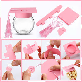 Teenyyou graduation party favor box ready to fill with treats