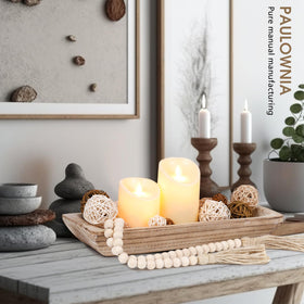 Teenyyou rustic boho decor kit for stylish tabletops and shelves.