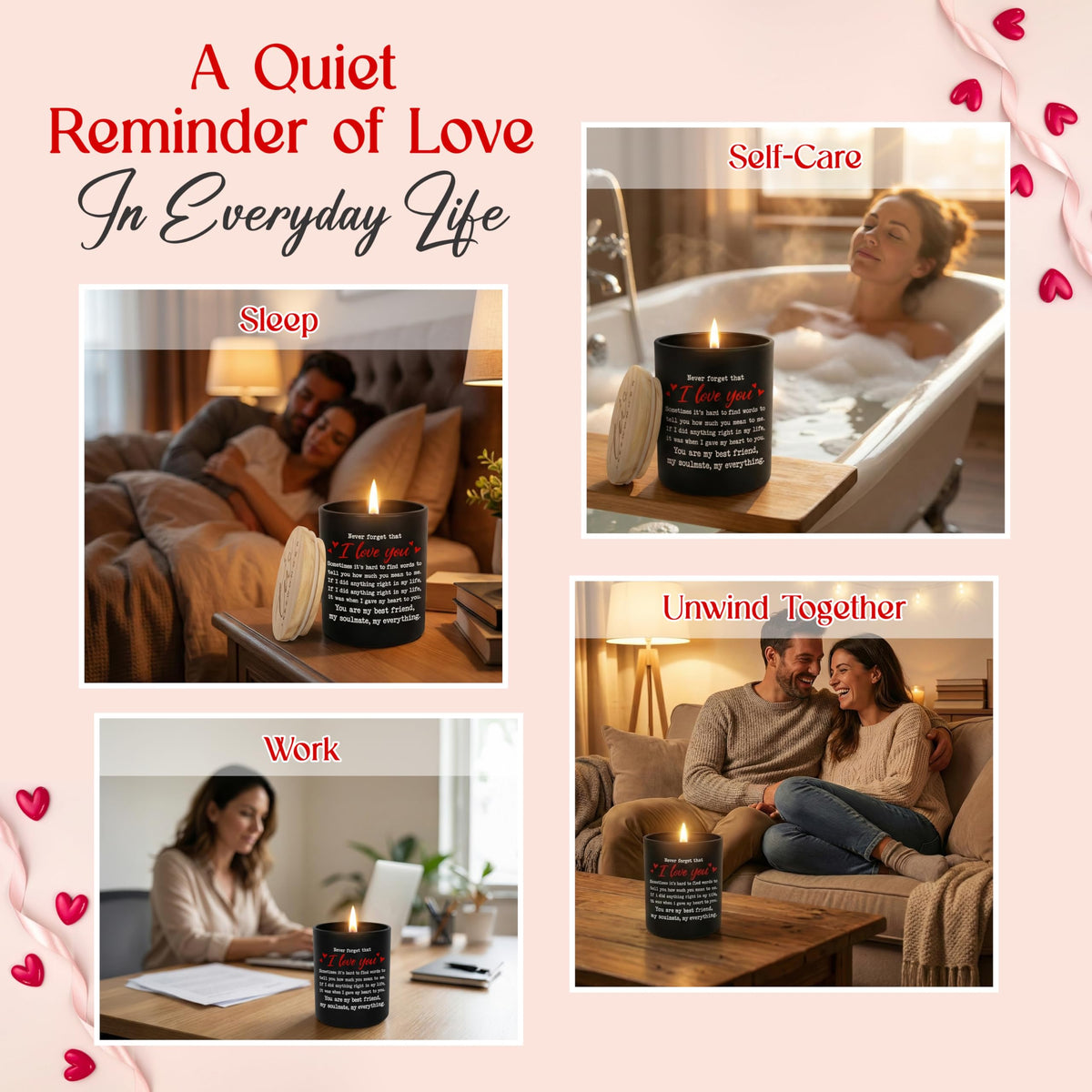 TEEZWONDER candle in a wedding anniversary setting enhancing intimate ambiance.
