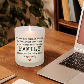TEEZWONDER candle gifted to coworkers or friends as a warm token