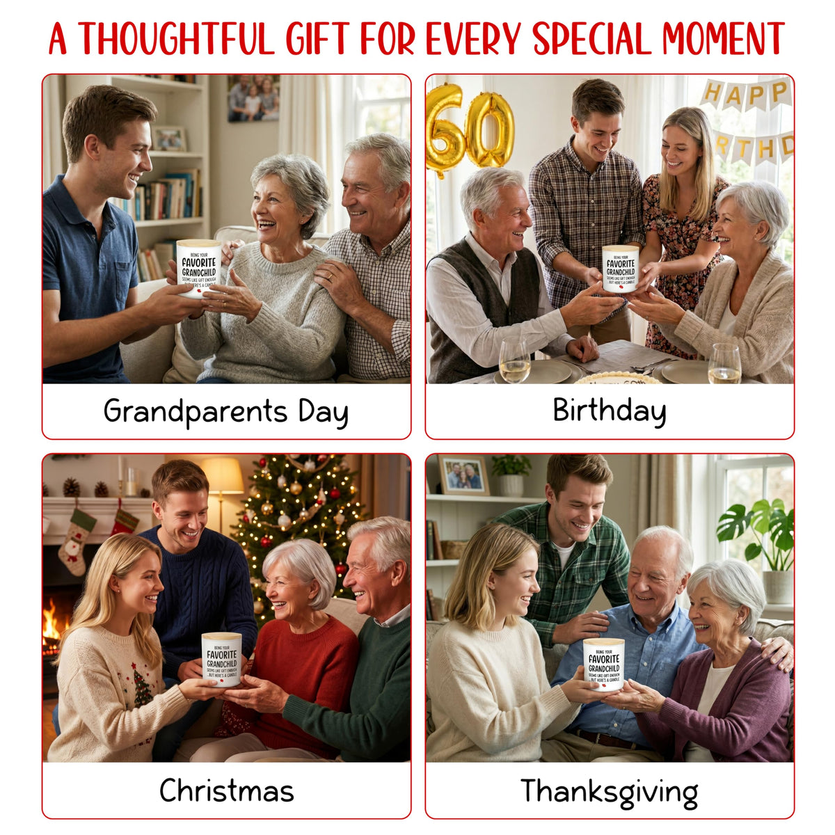 TEEZWONDER gift-ready-vanilla-lavender-candle-10oz ideal for grandma or favorite family member.