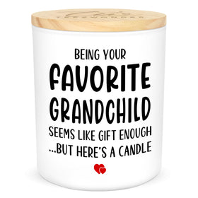 TEEZWONDER grandma mother’s day gift vanilla lavender candle 10oz creates a cozy, relaxing ambiance.