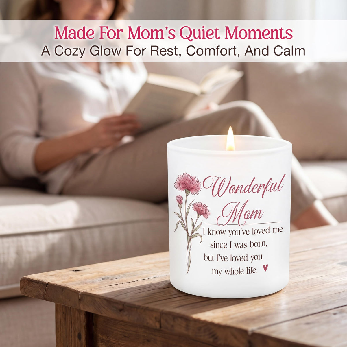 TEEZWONDER candle decor for bedroom, living room, or bathroom