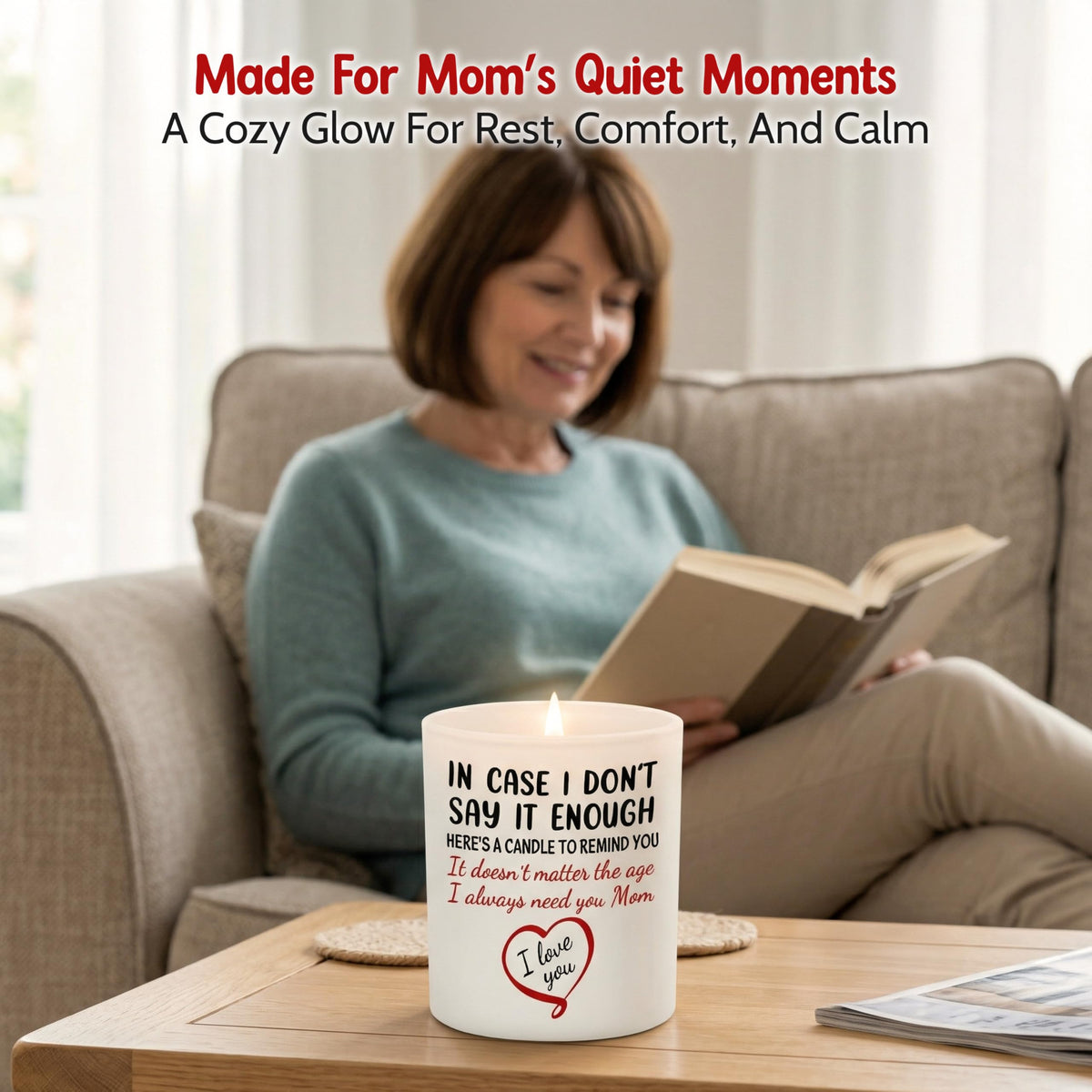 TEEZWONDER living room aroma candle adds warmth to gatherings