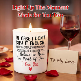 TEEZWONDER Vanilla Lavender candle gift for her