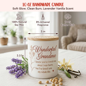 TEEZWONDER vanilla lavender scent closeup, creating calming ambience for reading.