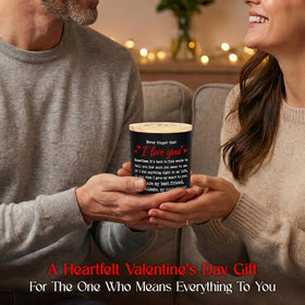 TEEZWONDER vegan soy wax candle emphasizes clean-burning and sustainability.