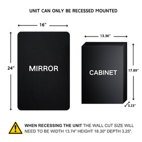 Beveled mirror frame detail showing a polished, reflective surface and frame finish.