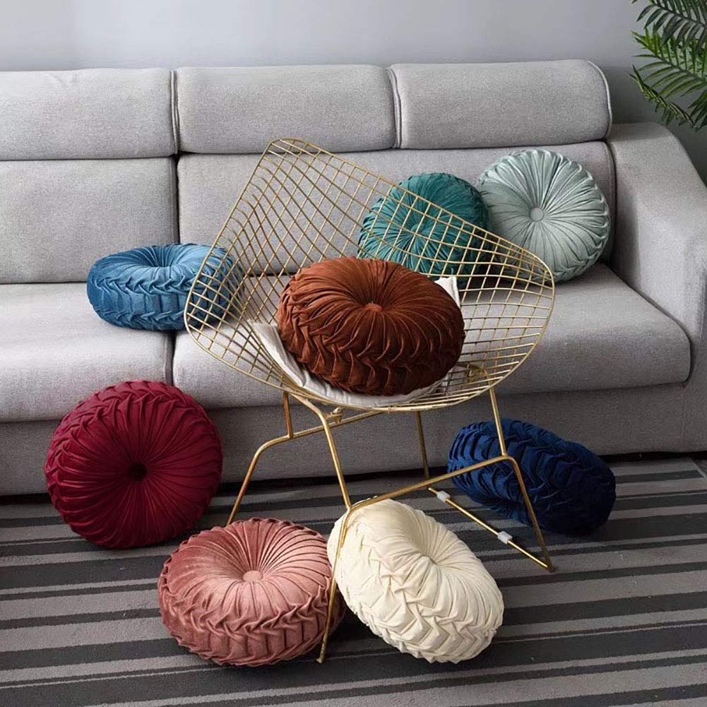Teieas velvet pillow delivers premium feel and refined pleats for stylish decor.