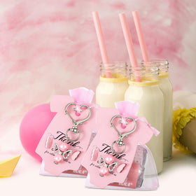 Teling baby shower label stickers for easy gift labeling.