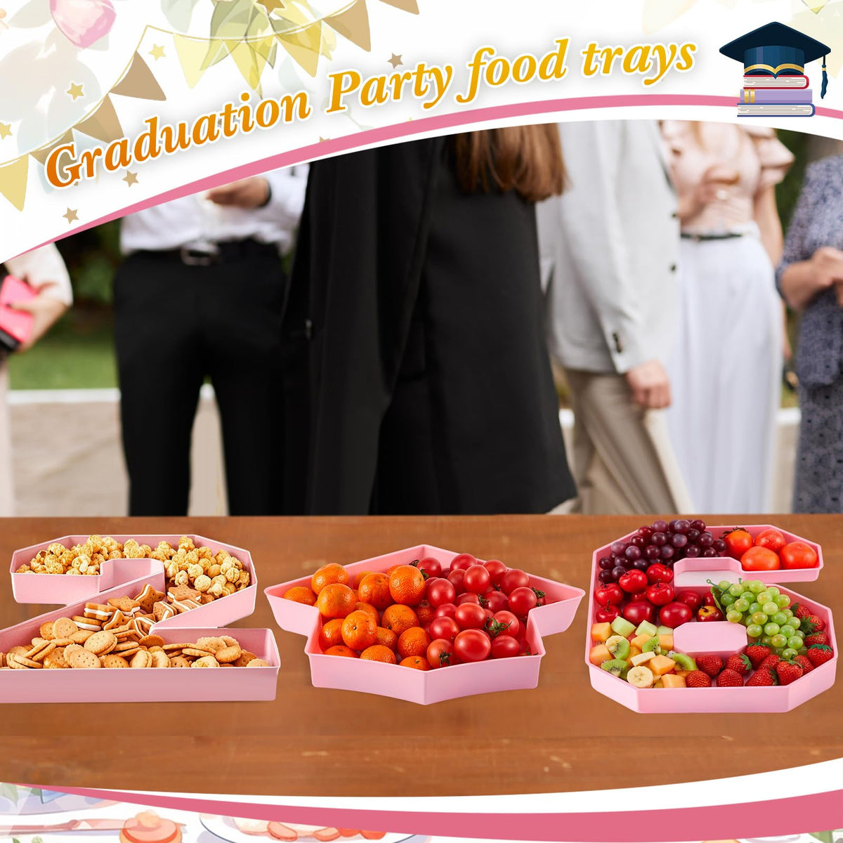 Tellingyou 2026 charcuterie number plate for interactive food displays