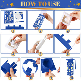 Tellingyou 2026 letters lantern box highlights the class year for photos