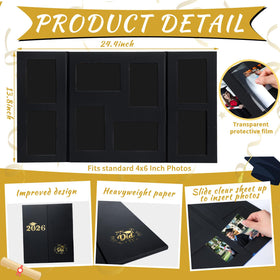Tellingyou Class of 2026 embossed frame highlights memories for friends and family.
