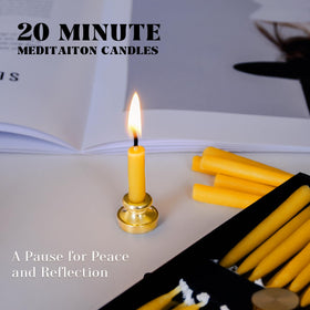TELOSMA meditation set creates serene ambiance during yoga or quiet reflection.